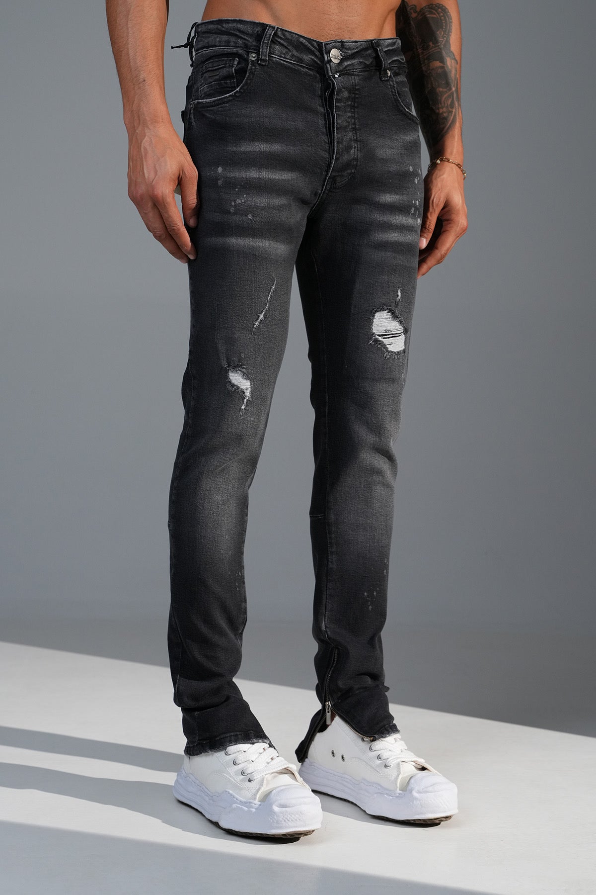 Jeans denim noir