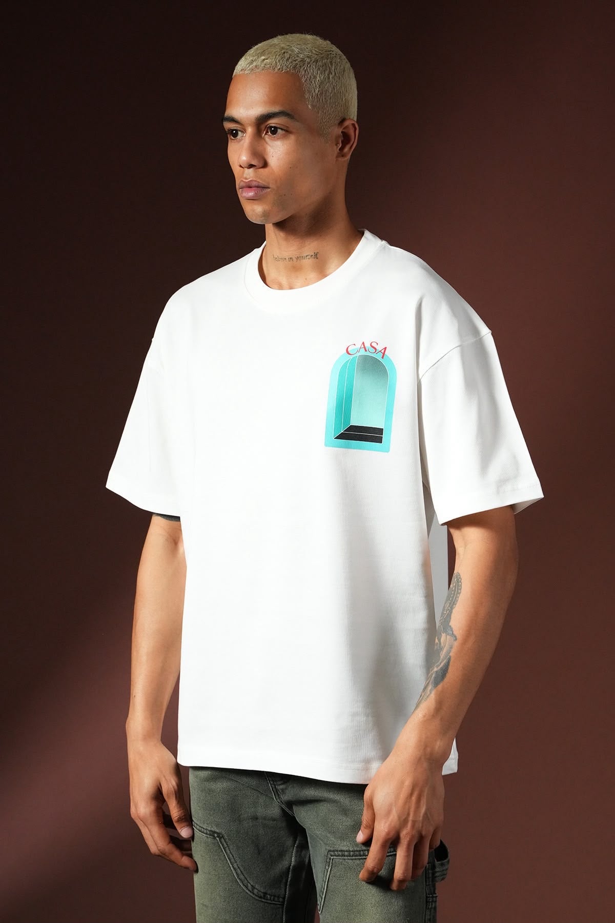 T-shirt Casa blanc
