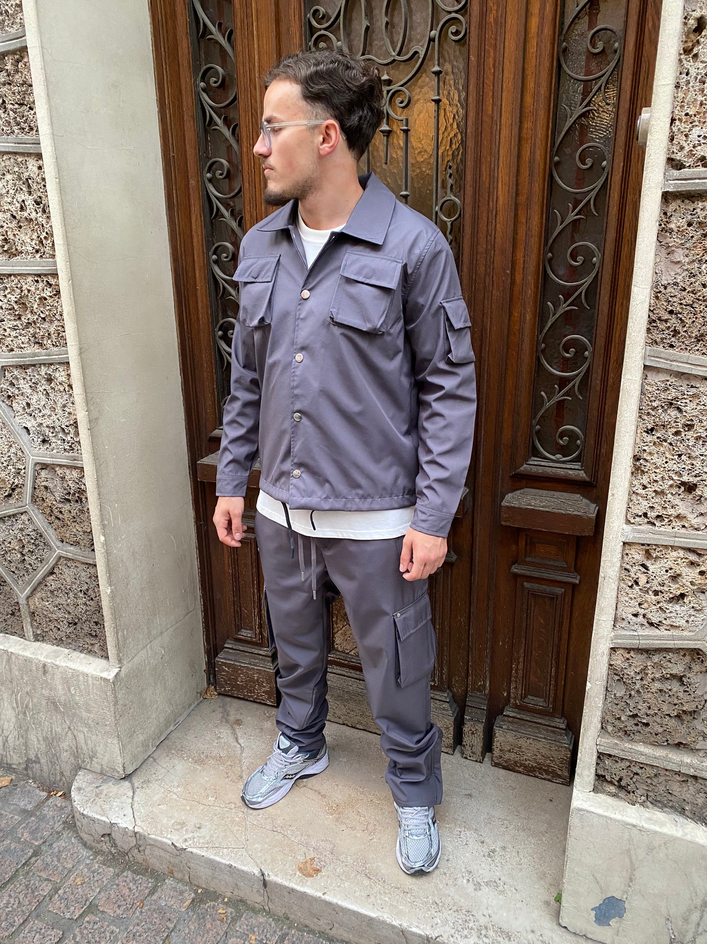 Ensemble cargo anthracite