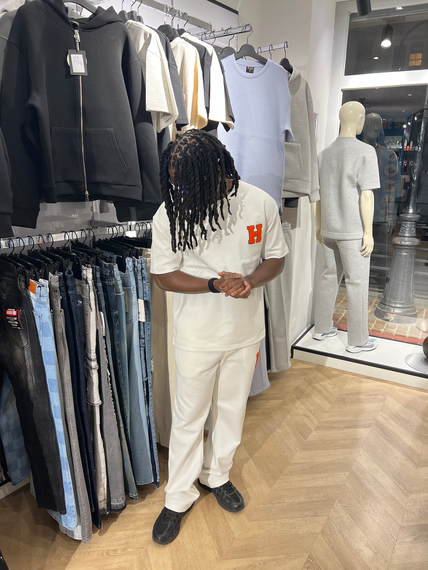 Ensemble H blanc
