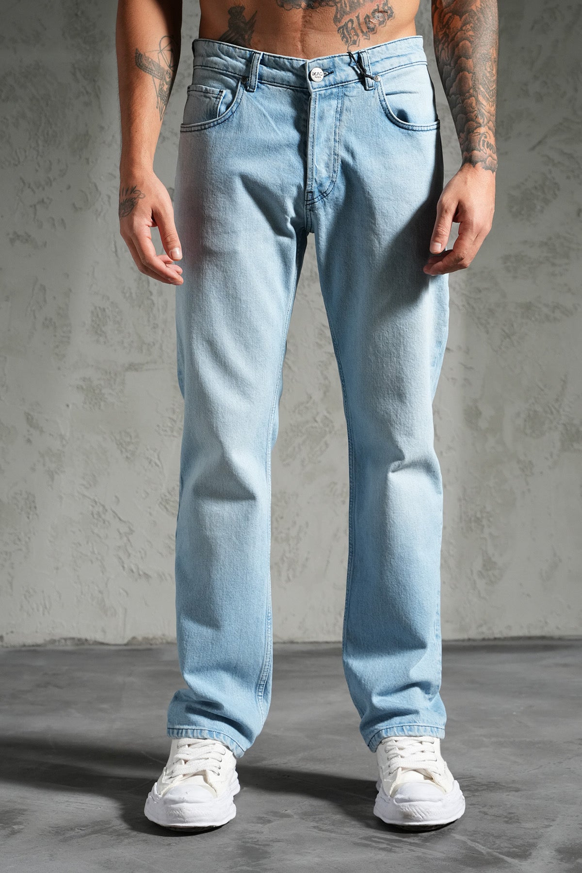 Jeans simple bleu