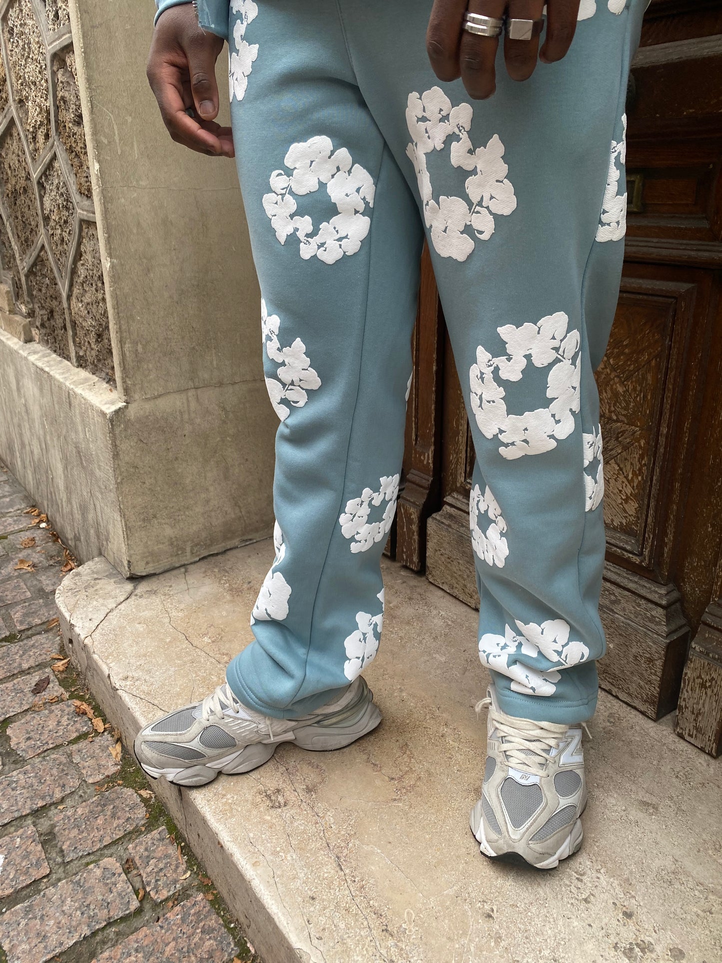 Ensembles Flowers bleu