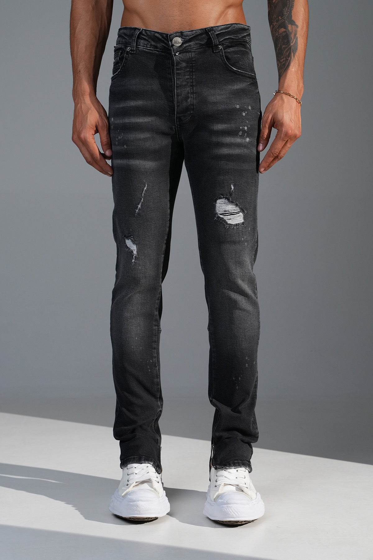 Jeans denim noir