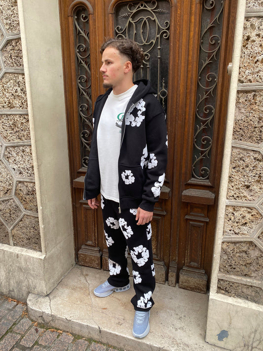 Ensembles Flowers noir