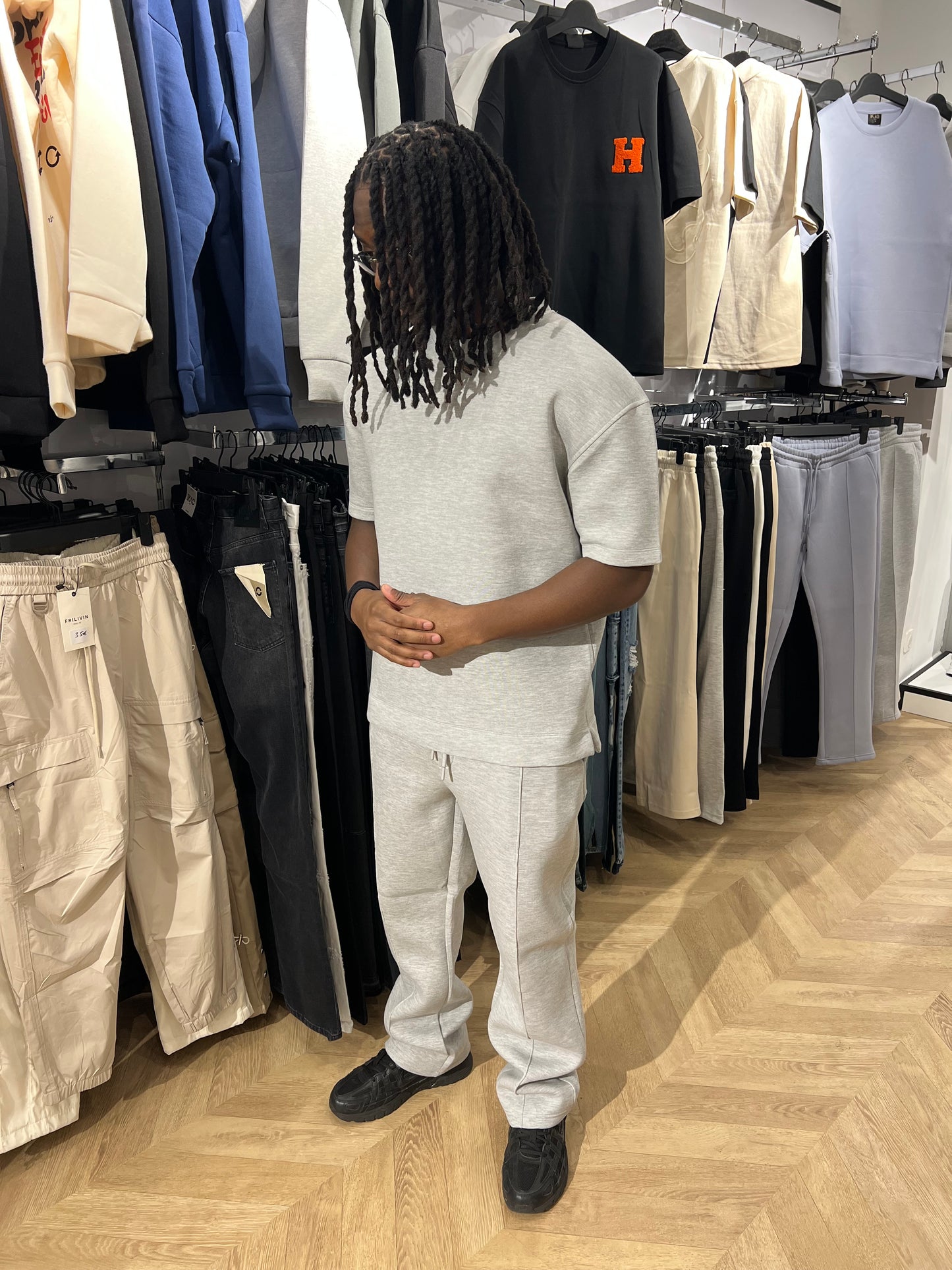 Ensemble néoprene gris