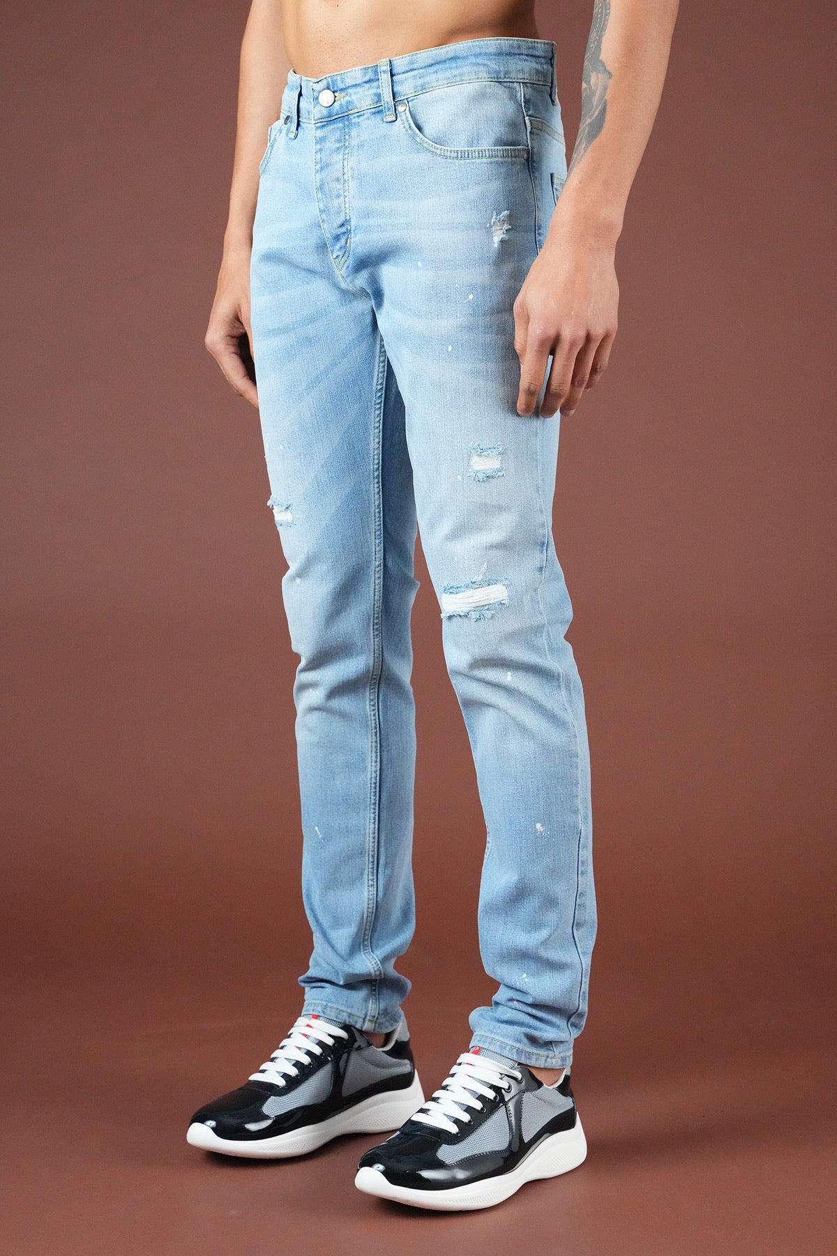 Jeans bleu ciel 002