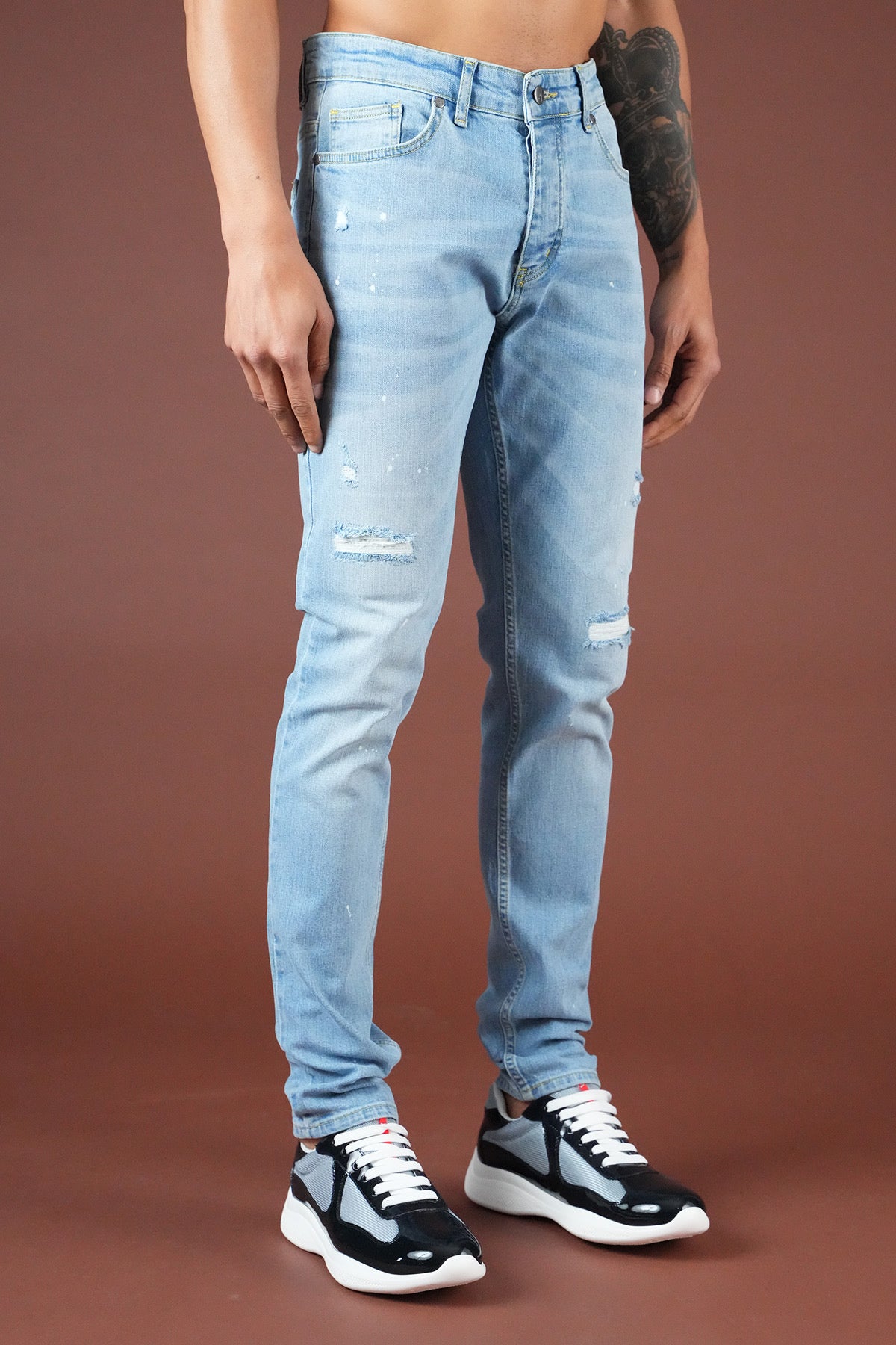 Jeans bleu ciel 002
