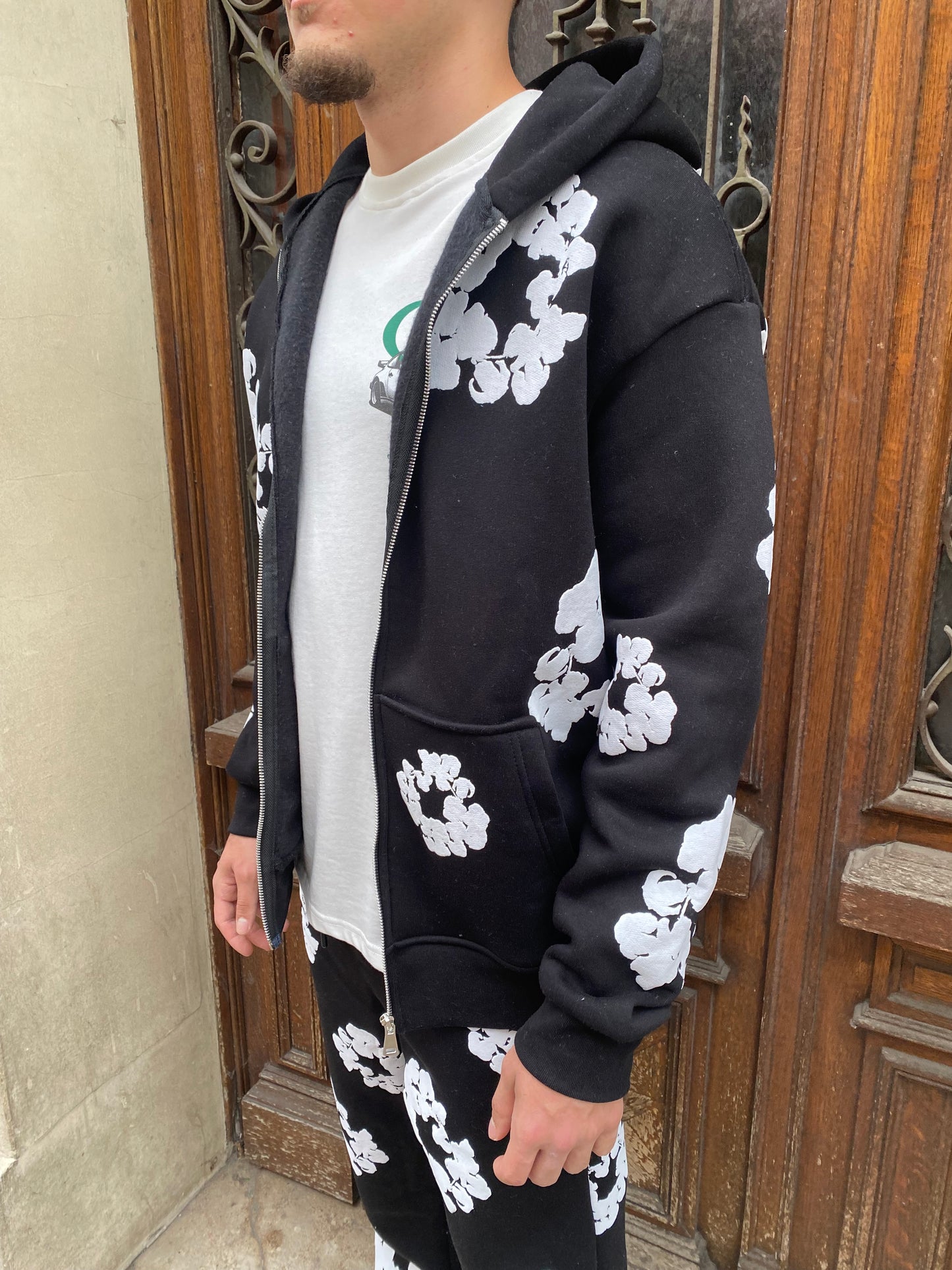 Ensembles Flowers noir