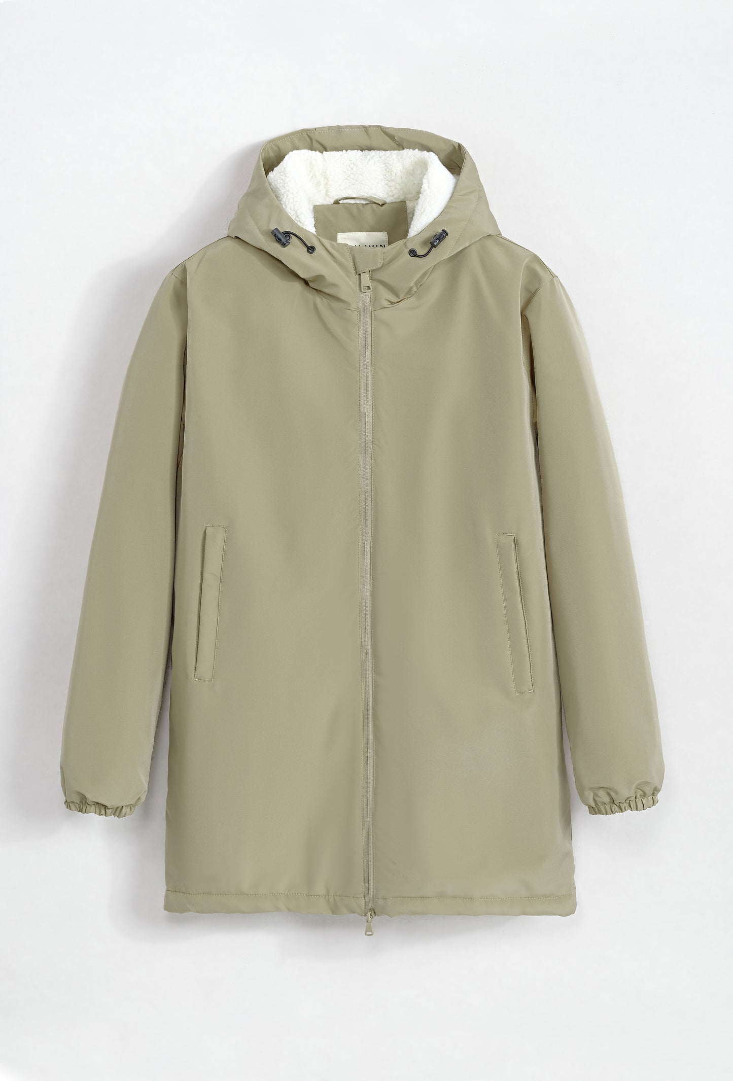 Parka moumoute beige