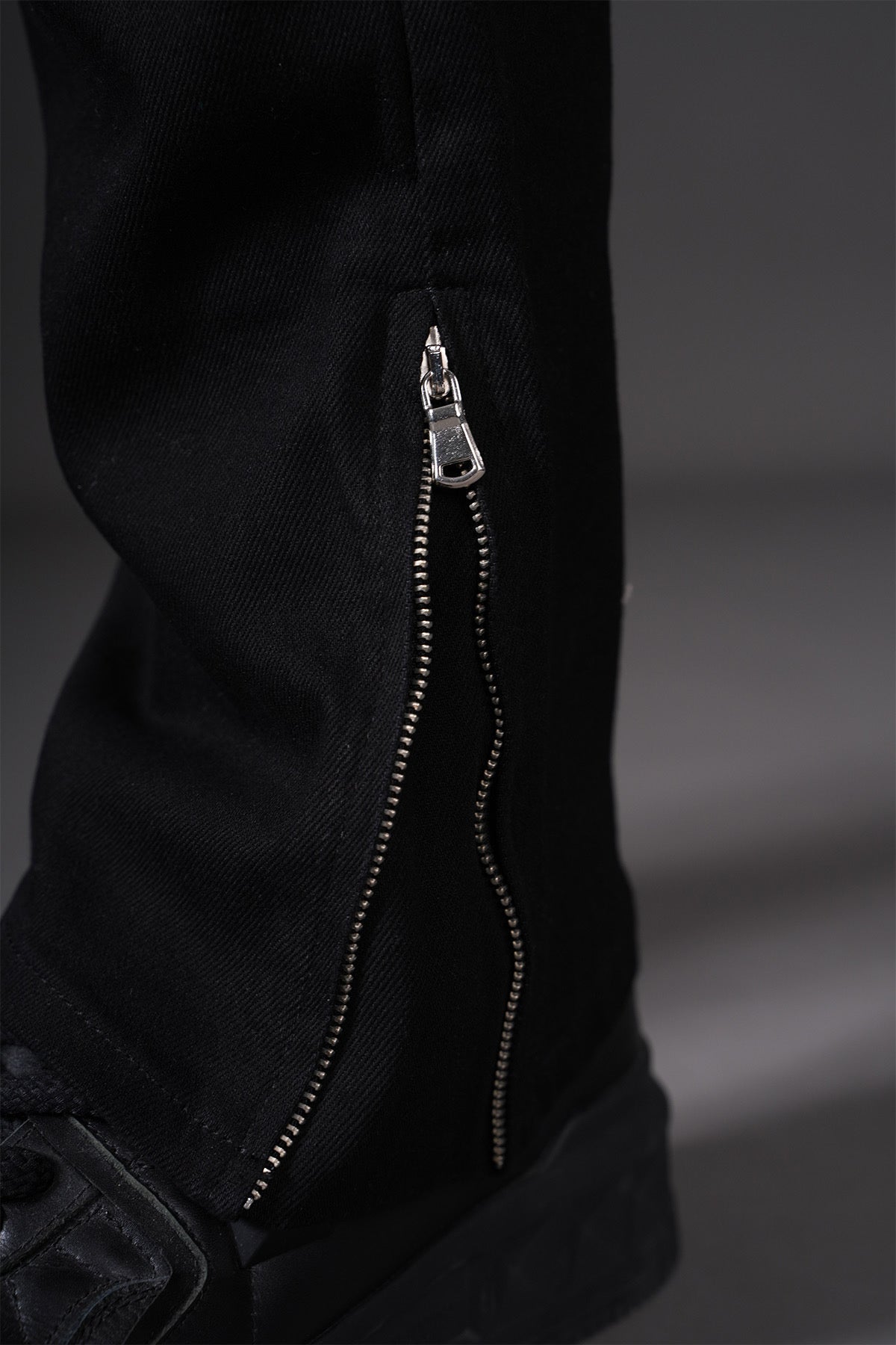 Jeans flare full black