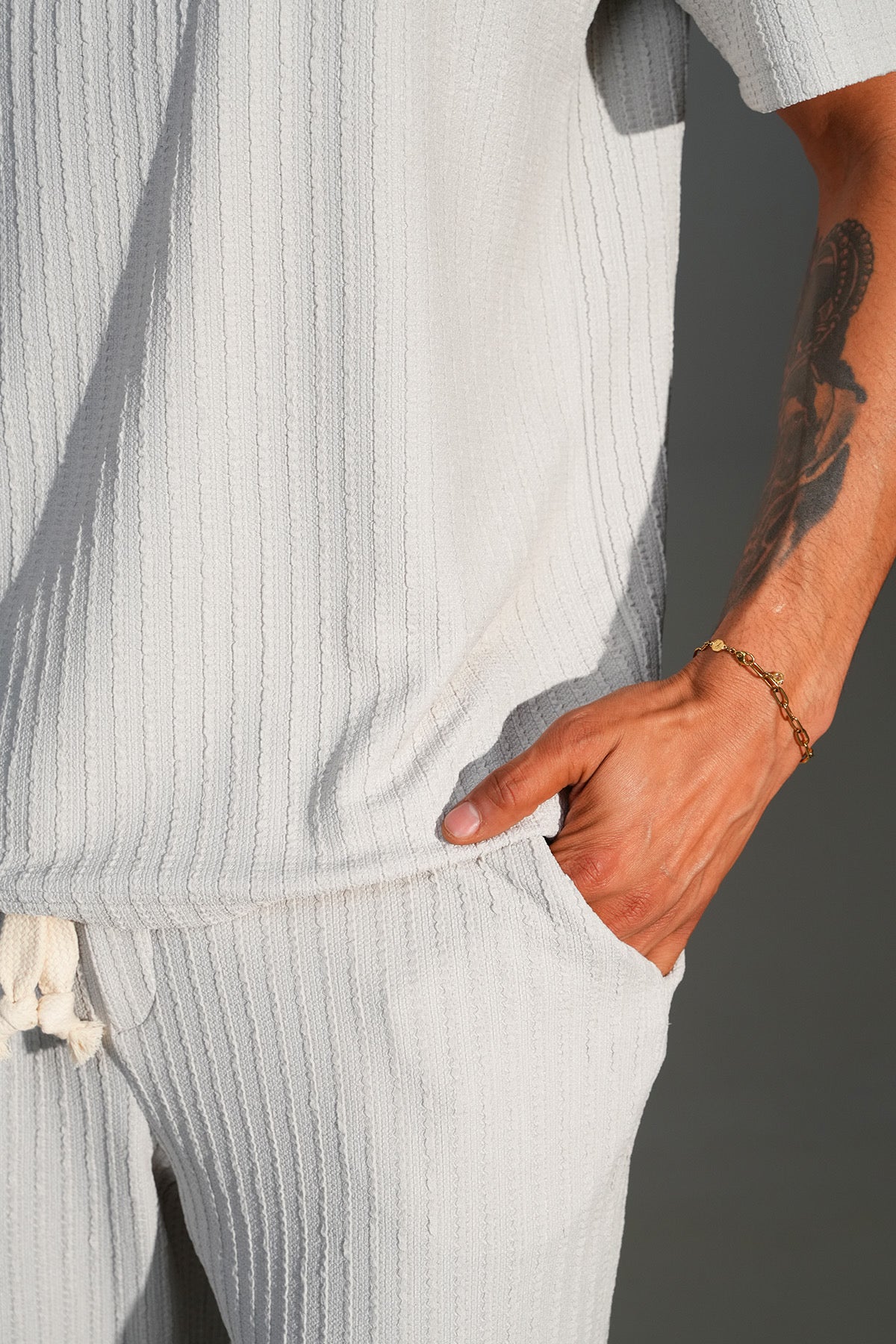 Ensemble Sable Texturé