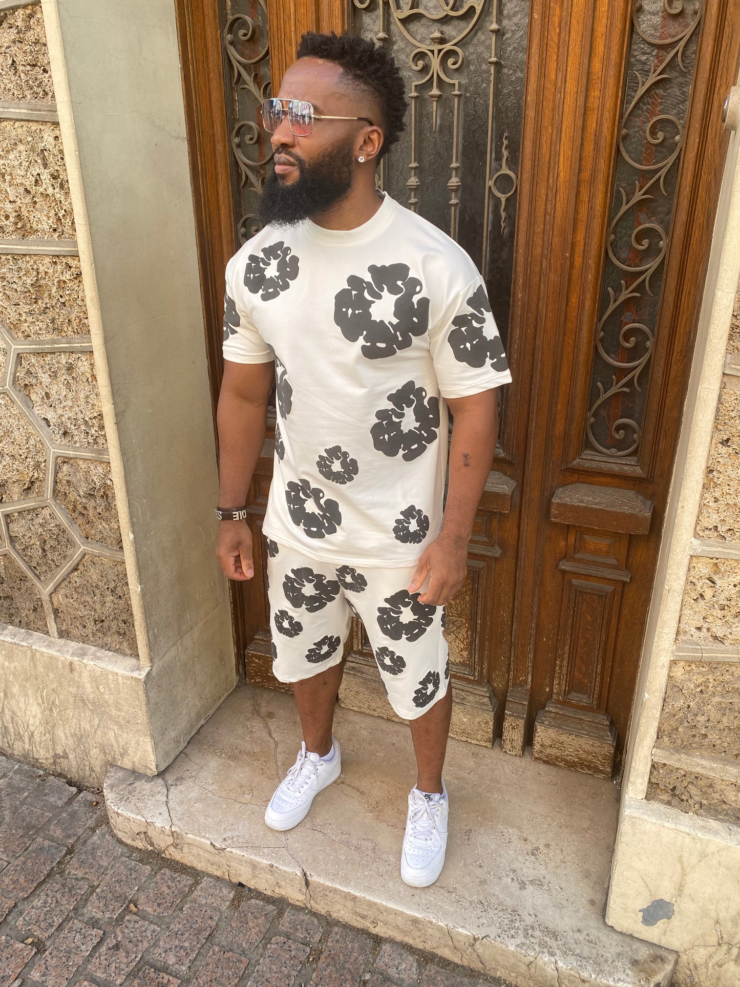 Ensemble Flower blanc